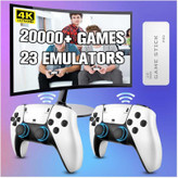 اجرای بازی نوستالژیک گیم استیک پرو روی تلویزیون