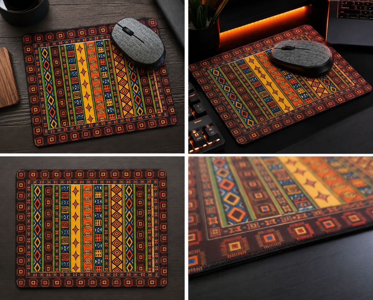 موس‌پد طرح سنتی ایرانی (مدل فرش و اسلیمی)